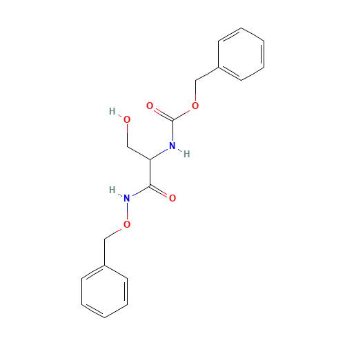 (R,S)-[1-[(Benzyloxy)carbamoyl]-2-hydroxyethyl]carbamic Acid Benzyl Ester (CAS: 26048-95-3) - Chemical Structure and Molecular Formula 