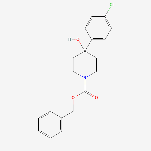 N-Benzyloxycarbonyl-4-(4-chlorophenyl)-4-piperidinol (CAS: 1076199-00-2) - Related Chemical Product
