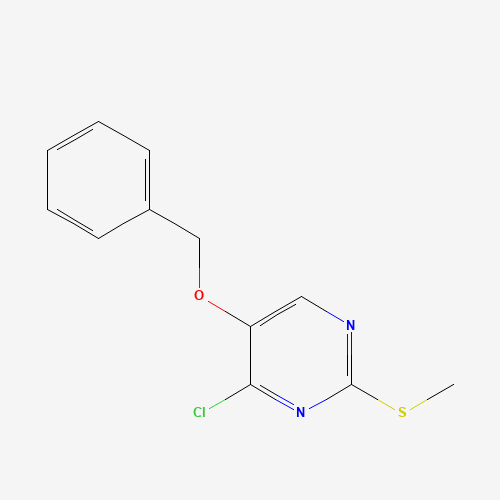 5-(Benzyloxy)-4-chloro-2-(methylthio)-pyrimidine (CAS: 4973-78-8) - Related Chemical Product