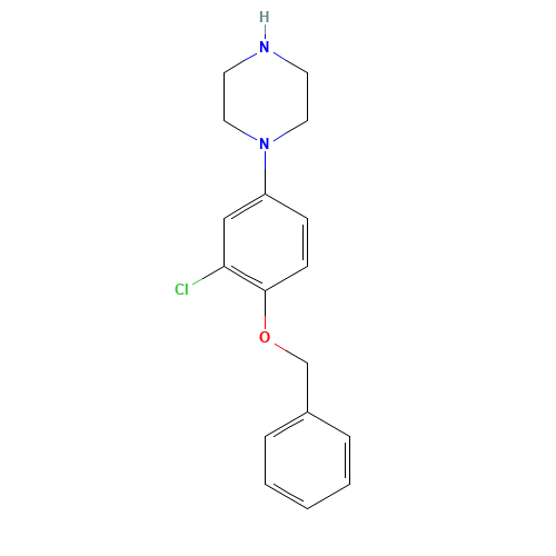 1-(4-Benzyloxy-3-chlorophenyl)piperazine (CAS: 800371-67-9) - Related Chemical Product