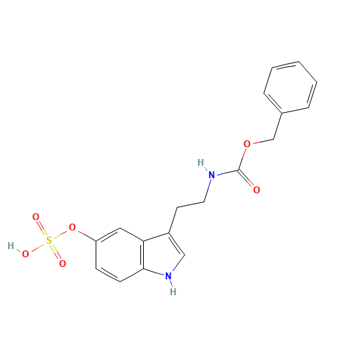 N-Benzyloxycarbonyl Serotonin O-Sulfate (CAS: 85376-01-8) - Related Chemical Product