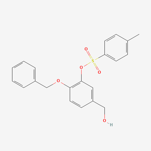 4-(Benzyloxy)-3-hydroxybenzyl Alcohol 3-p-Toluenesulfonate (CAS: 65615-21-6) - Related Chemical Product