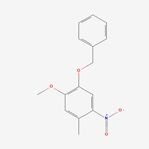 4-Benzyloxy-5-methoxy-2-nitrotoluene (CAS: 121086-26-8) - Related Chemical Product