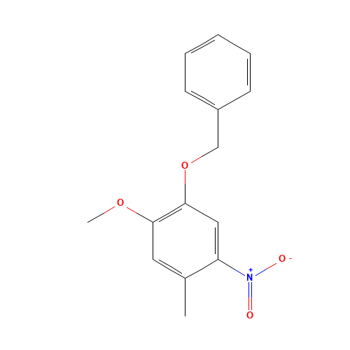 4-Benzyloxy-5-methoxy-2-nitrotoluene (CAS: 121086-26-8) - Related Chemical Product