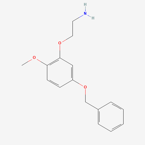 2-(5-Benzyloxy-2-methoxyphenoxy)-ethylamine (CAS: 887353-08-4) - Related Chemical Product