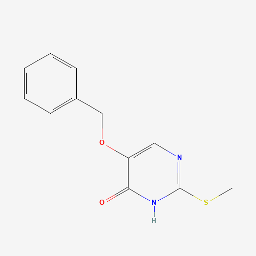 5-(Benzyloxy)-2-(methylthio)-4-pyrimidinol (CAS: 4874-30-0) - Related Chemical Product
