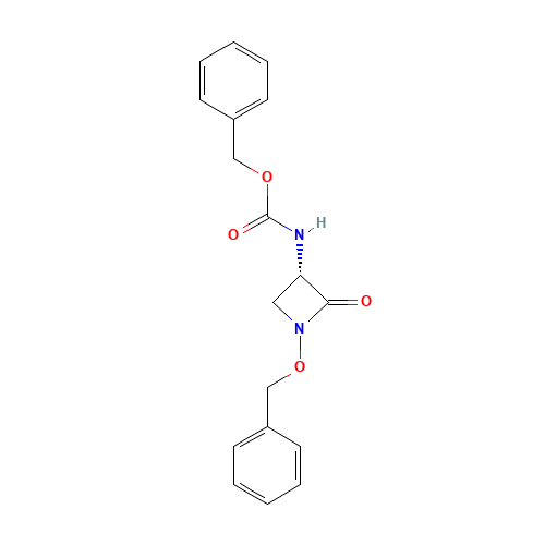 (S)-[1-(Benzyloxy)-2-oxo-3-azetidinyl]carbamic Acid Benzyl Ester (CAS: 71404-99-4) - Related Chemical Product