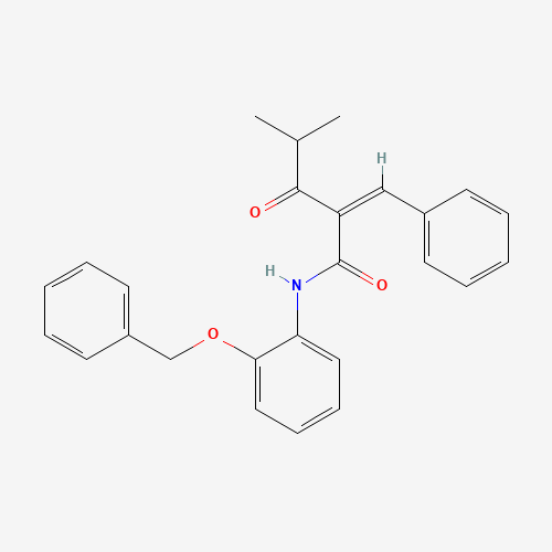N-2-Benzyloxyphenyl a-Benzilidene Isobutyrylacetamide (CAS: 163217-77-4) - Related Chemical Product