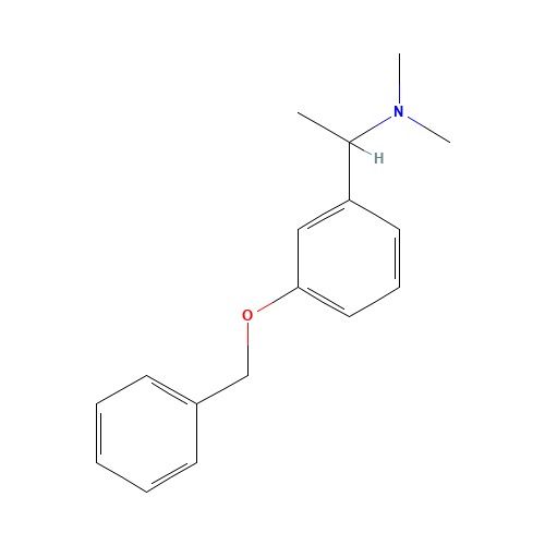 N-[1-(3'-Benzyloxyphenyl)ethyl]-N,N-dimethylamine (CAS: 1111083-50-1) - Related Chemical Product