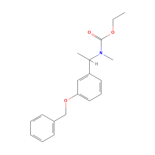 N-[1-(3'-Benzyloxyphenyl)ethyl]-N-methyl-O-ethylcarbamate (CAS: 1159977-08-8) - Related Chemical Product