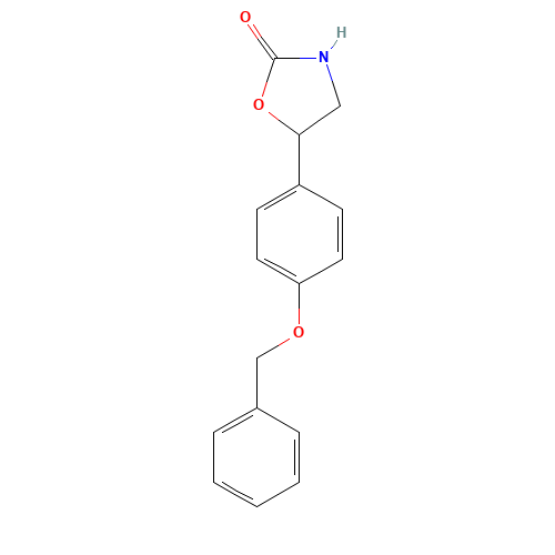 5-(4'-Benzyloxyphenyl)-2-oxazolidone (CAS: 88693-98-5) - Related Chemical Product
