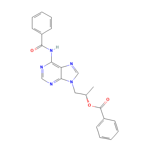 (R)-9-[2-Benzyloxypropyl)-N6-benzoyl Adenine (CAS: 1217735-35-7) - Related Chemical Product