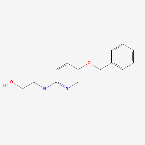 2-[(5-Benzyloxypyridin-2-yl)methylamino]ethanol (CAS: 326496-03-1) - Related Chemical Product