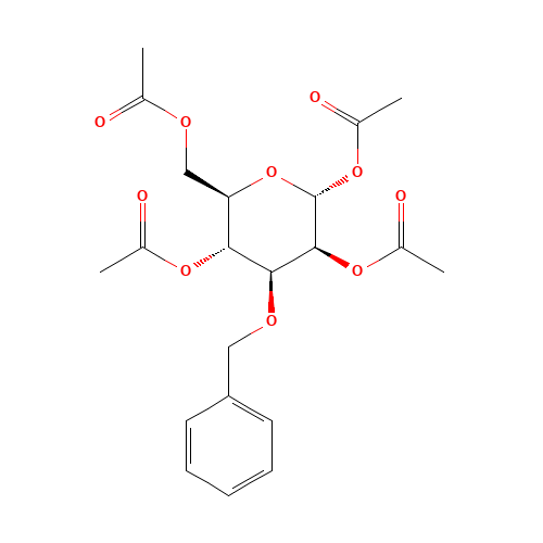 3-O-Benzyl-1,2,4,6-tetra-O-acetyl-a-D-mannopyranose (CAS: 65827-58-9) - Related Chemical Product