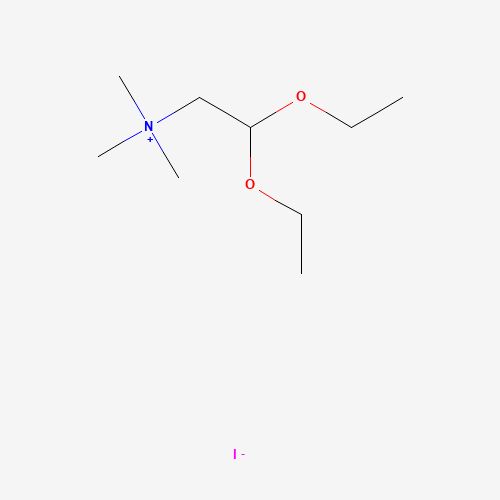 Betainealdehyde Diethylacetal Iodide (CAS: 6711-89-3) - Chemical Structure and Molecular Formula 