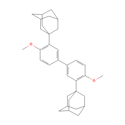 2,2'-Bis-(1-adamantyl)-4,4'-dimethoxybiphenyl (CAS: 932033-57-3) - Related Chemical Product