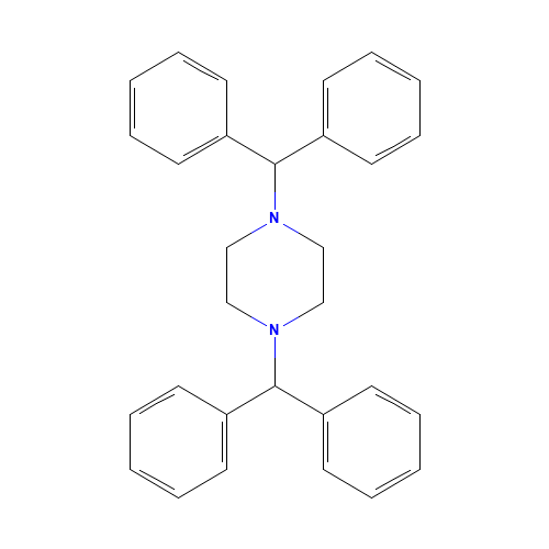 1,4-Bis(benzhydryl)piperazine Dihydrochloride (CAS: 56265-29-3) - Related Chemical Product