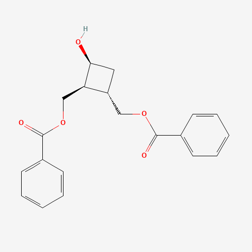(1S,2S,3S)-2,3-Bis(benzoyloxymethyl)cyclobutanol (CAS: 132294-17-8) - Related Chemical Product