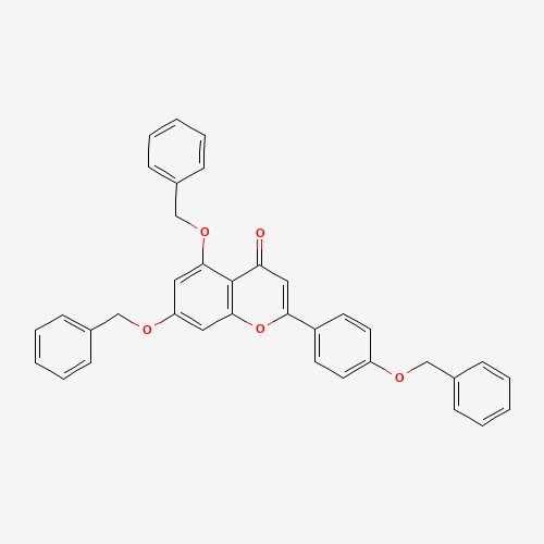 5,7-Bis-(benzyloxy)-2-(4-(benzyloxy)phenyl)-4H-chromen-4-one (CAS: 96333-59-4) - Related Chemical Product