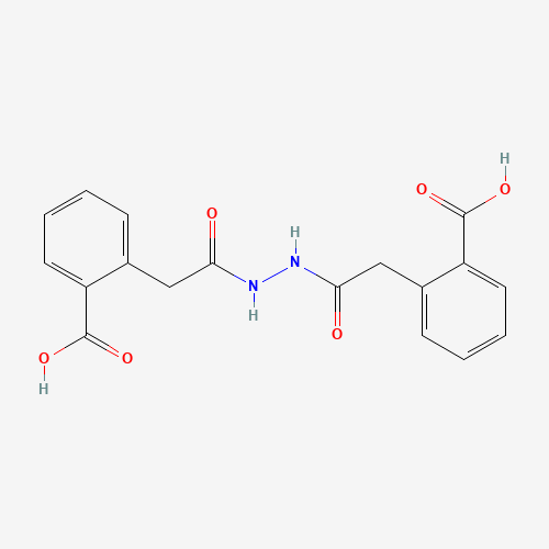 1,2-Bis[(O-carboxyphenylacetyl)hydrazine (CAS: 1088425-79-9) - Chemical Structure and Molecular Formula 