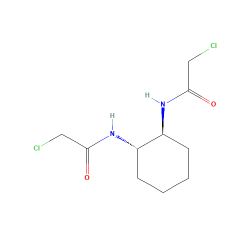 (+/-)-trans-1,2-Bis(chloroacetamido)cyclohexane (CAS: 150576-46-8) - Related Chemical Product