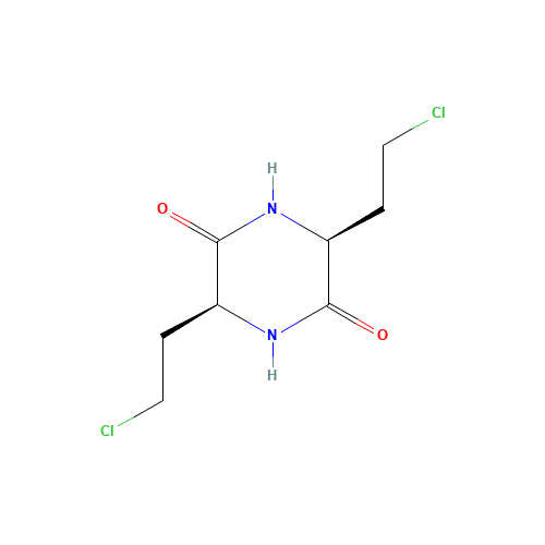 (L)-3,6-Bis(b-chloroethyl)-2,5-diketopiperazine (CAS: 1333325-25-9) - Related Chemical Product