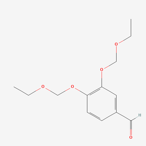 3,4-Bis(ethoxymethoxy)benzaldehyde (CAS: 128837-28-5) - Related Chemical Product
