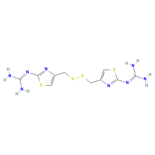 Bis[(2-guanidino-4-thiazolyl)methyl]disulfide(Famotidine Impurity) (CAS: 129083-44-9) - Related Chemical Product