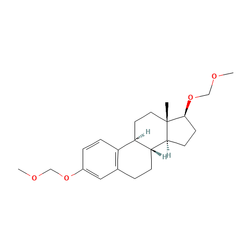 3,17b-O-Bis(methoxymethyl)estradiol (CAS: 113680-55-0) - Chemical Structure and Molecular Formula 