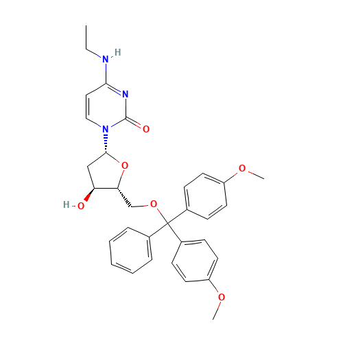 5'-O-[Bis(4-methoxyphenyl)phenylmethyl]-2'-deoxy-N-ethylcytidine (CAS: 195535-75-2) - Related Chemical Product