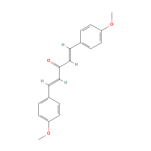 1,5-Bis-(4-methoxyphenyl)-3-pentadienone (CAS: 2051-07-2) - Related Chemical Product