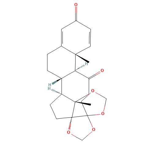 17,20:20,21-Bis(methylenedioxy)pregna-1,4-diene-3,11-dione (CAS: 26341-55-9) - Related Chemical Product