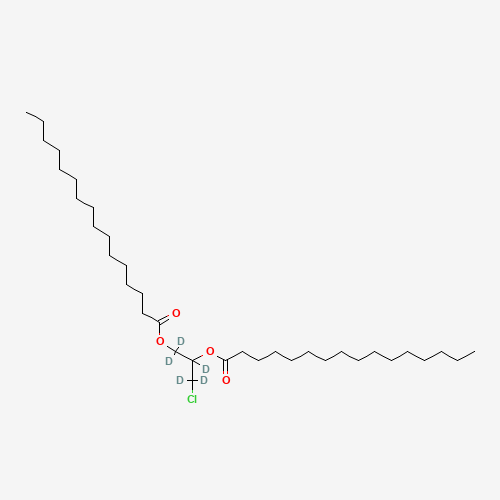 rac 1,2-Bis-palmitoyl-3-chloropropanediol-d5 (CAS: 1185057-55-9) - Related Chemical Product