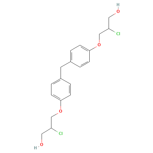 Bisphenol F Bis(2-chloro-1-propanol) Ether (CAS: 374772-79-9) - Related Chemical Product