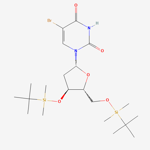 3',5'-Bis-O-(tert-butyldimethylsilyl)-5-bromo-2'-deoxyuridine (CAS: 154925-95-8) - Related Chemical Product