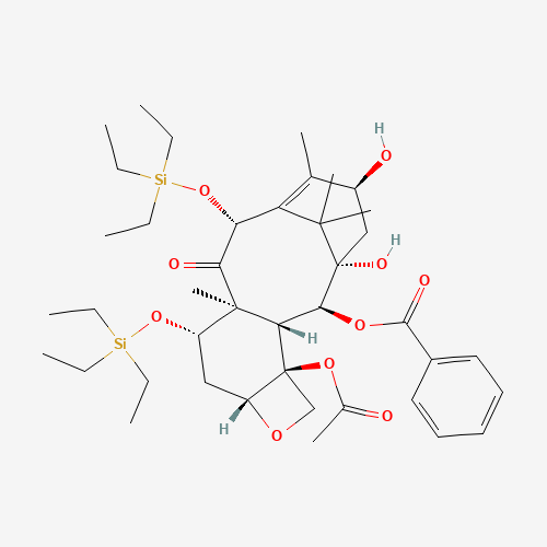 7,10-Bis[O-(triethylsilyl)]-10-deacetyl Baccatin III (CAS: 149107-84-6) - Related Chemical Product