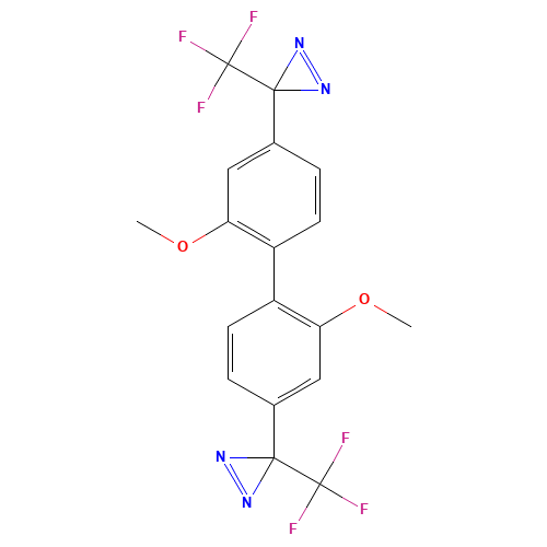 1,6-Bis[3-(trifluoromethyl)-3H-diazirin-3-yl]-3,8-dimethoxydibenzene (CAS: 1189941-02-3) - Related Chemical Product