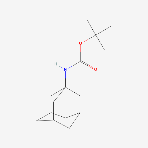 N-t-Boc-1-adamantylamine (CAS: 151476-40-3) - Chemical Structure and Molecular Formula 
