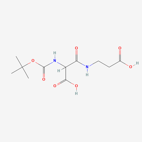 2-(N-Boc-amino)-3-(2-carboxyethylamino)-3-oxopropanoic Acid (CAS: 1076199-16-0) - Related Chemical Product