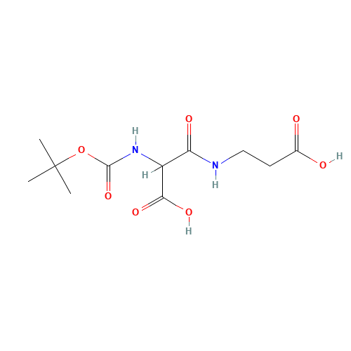 2-(N-Boc-amino)-3-(2-carboxyethylamino)-3-oxopropanoic Acid (CAS: 1076199-16-0) - Related Chemical Product