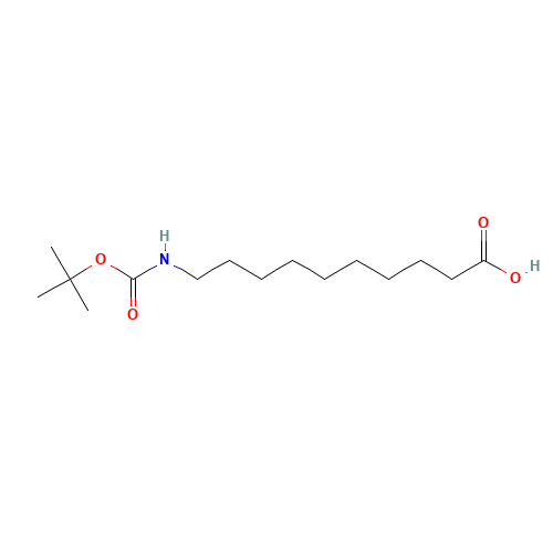 10-(N-Boc-amino)decanoic Acid (CAS: 173606-50-3) - Related Chemical Product