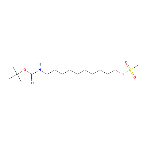10-(t-Boc-amino)-1-decylmethanethiosulfonate (CAS: 1216932-86-3) - Related Chemical Product