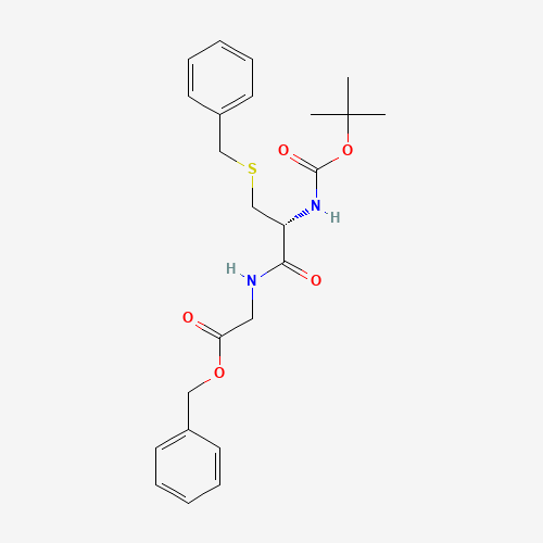N-Boc-S-Bzl-L-Cys-Gly-OBzl (CAS: 83283-22-1) - Related Chemical Product