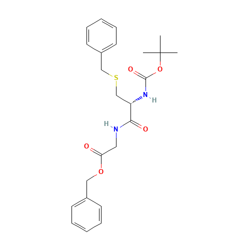 N-Boc-S-Bzl-L-Cys-Gly-OBzl (CAS: 83283-22-1) - Related Chemical Product