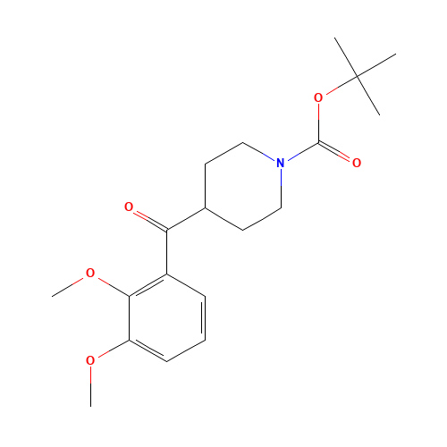 N-Boc-(2,3-dimethoxyphenyl)-4-piperidinylmethanone (CAS: 139290-71-4) - Related Chemical Product