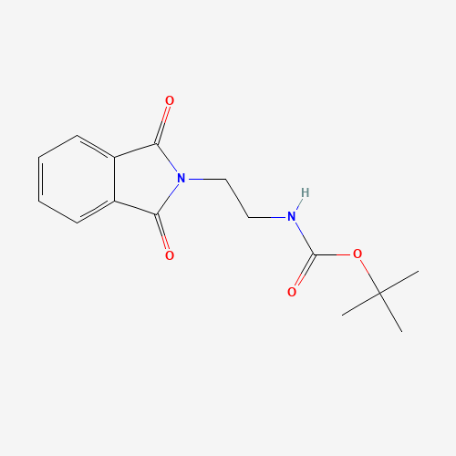 N-(N'-Boc-2-ethylamine)phthalimide (CAS: 77361-32-1) - Chemical Structure and Molecular Formula 
