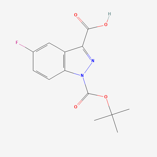 1-Boc-5-fluoro-3-indazole-carboxylic Acid (CAS: 886368-29-2) - Related Chemical Product