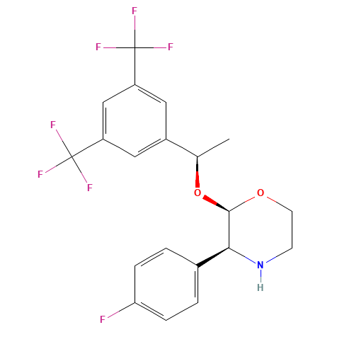 2-(R)-[1-(R)-(3,5-Bis(trifluoromethyl)phenyl)ethoxy]-3-(S)-fluorophenylmorpholine (CAS: 171338-27-5) - Related Chemical Product
