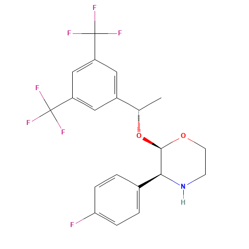 2-(R)-[1-(S)-(3,5-Bis(trifluoromethyl)phenyl)ethoxy]-3-(S)-fluorophenylmorpholine (CAS: 170729-79-0) - Related Chemical Product