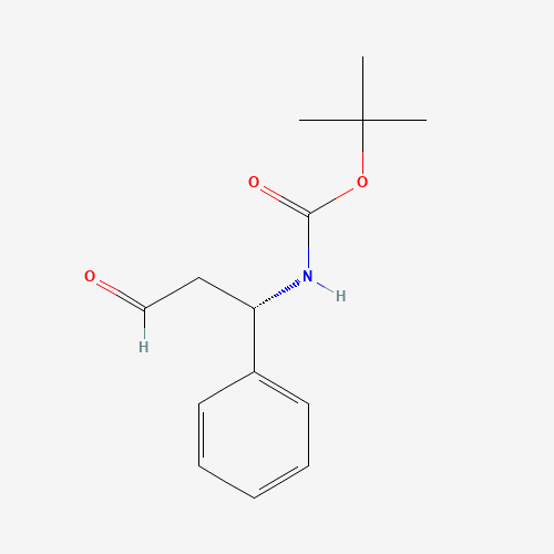 N-Boc-(3S)-3-phenyl-3-aminopropionaldehyde (CAS: 135865-78-0) - Related Chemical Product